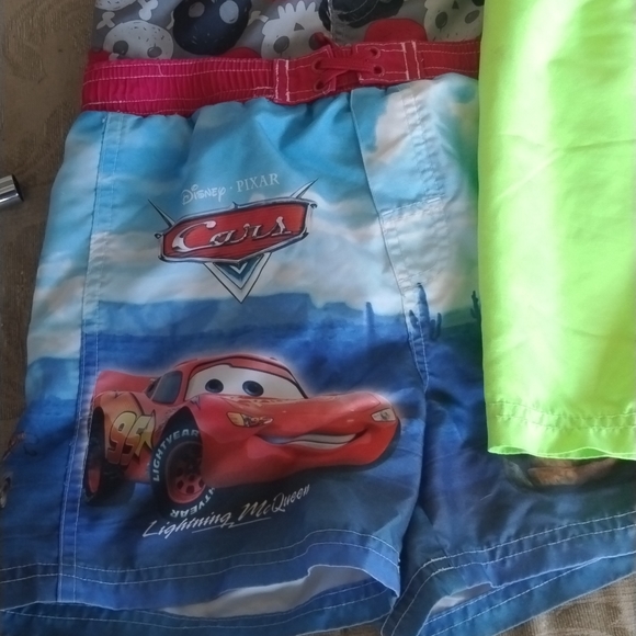 3 pair of little boys swimming trunks 3T and 4T - Picture 2 of 4